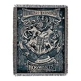 Harry Potter Throw Blanket, 48 x 60 Inches, Tri Wizard | Amazon (US)