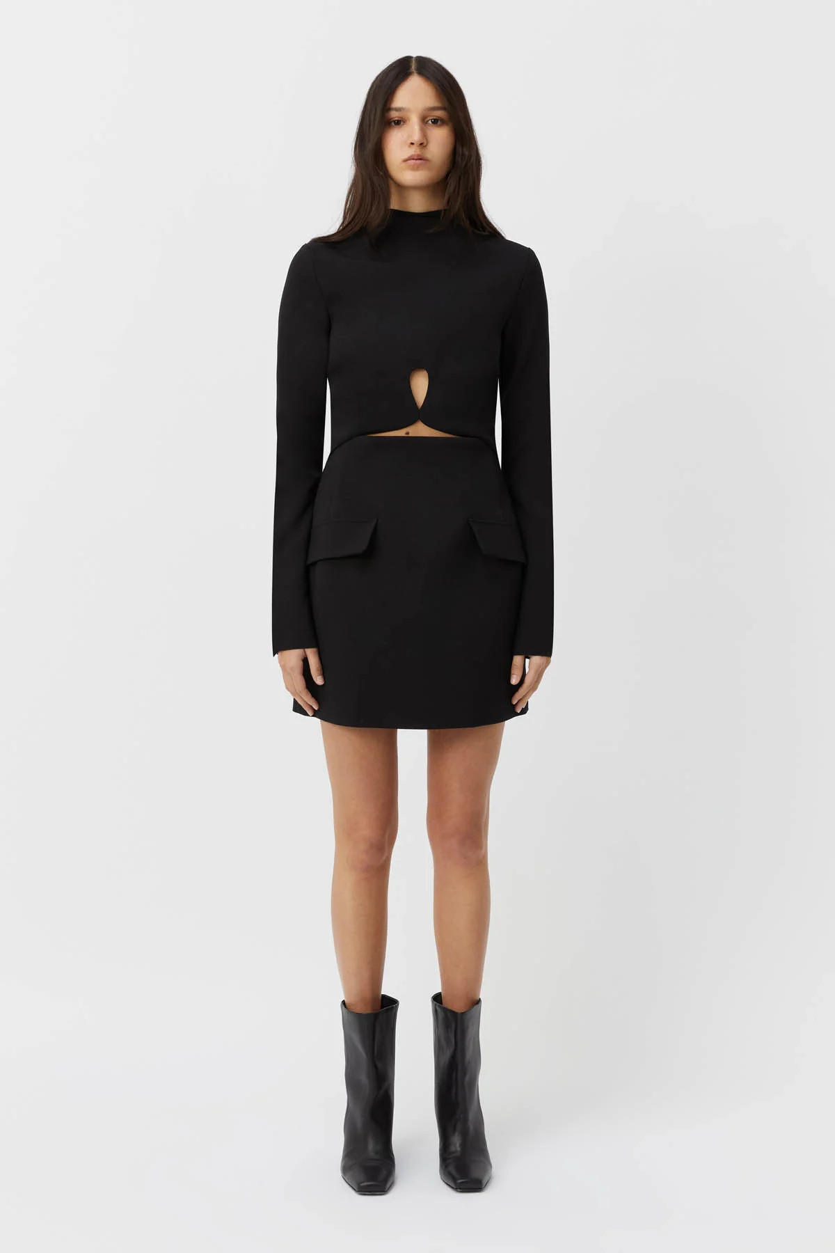 Ilona Long Sleeve Mini Dress | CAMILLA AND MARC (ANZ)