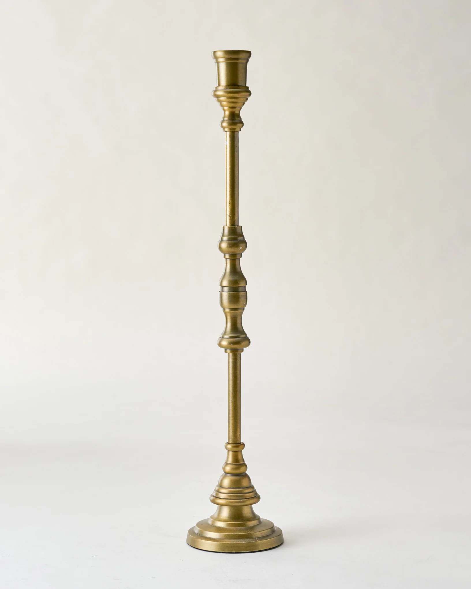 Callahan Brass Taper Holder | Magnolia