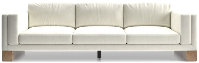 Sonoran Block Leg Sofa + Reviews | Crate and Barrel | Crate & Barrel