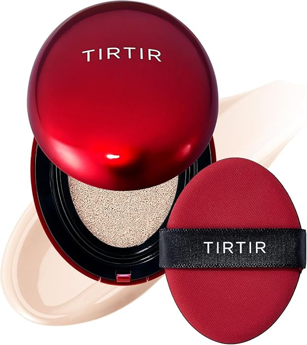 TIRTIR Mask Fit Red Cushion Foundation | Full coverage, Weightless, Skin fit, Satin Glow Finish, ... | Amazon (US)