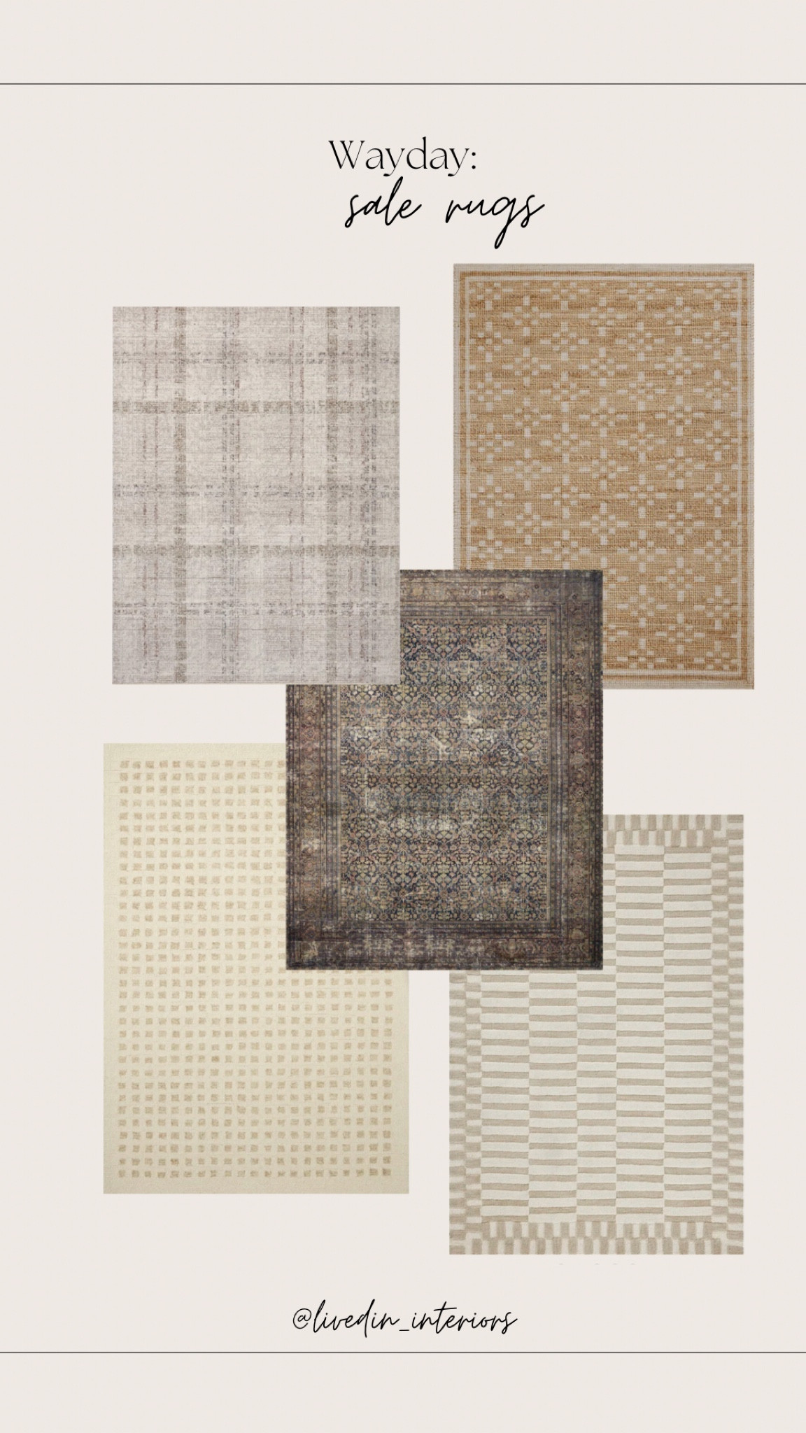 Round up of some of my fave rugs that are on sale for wayday!

#LTKxWayDay #LTKHome #LTKFindsUnder50