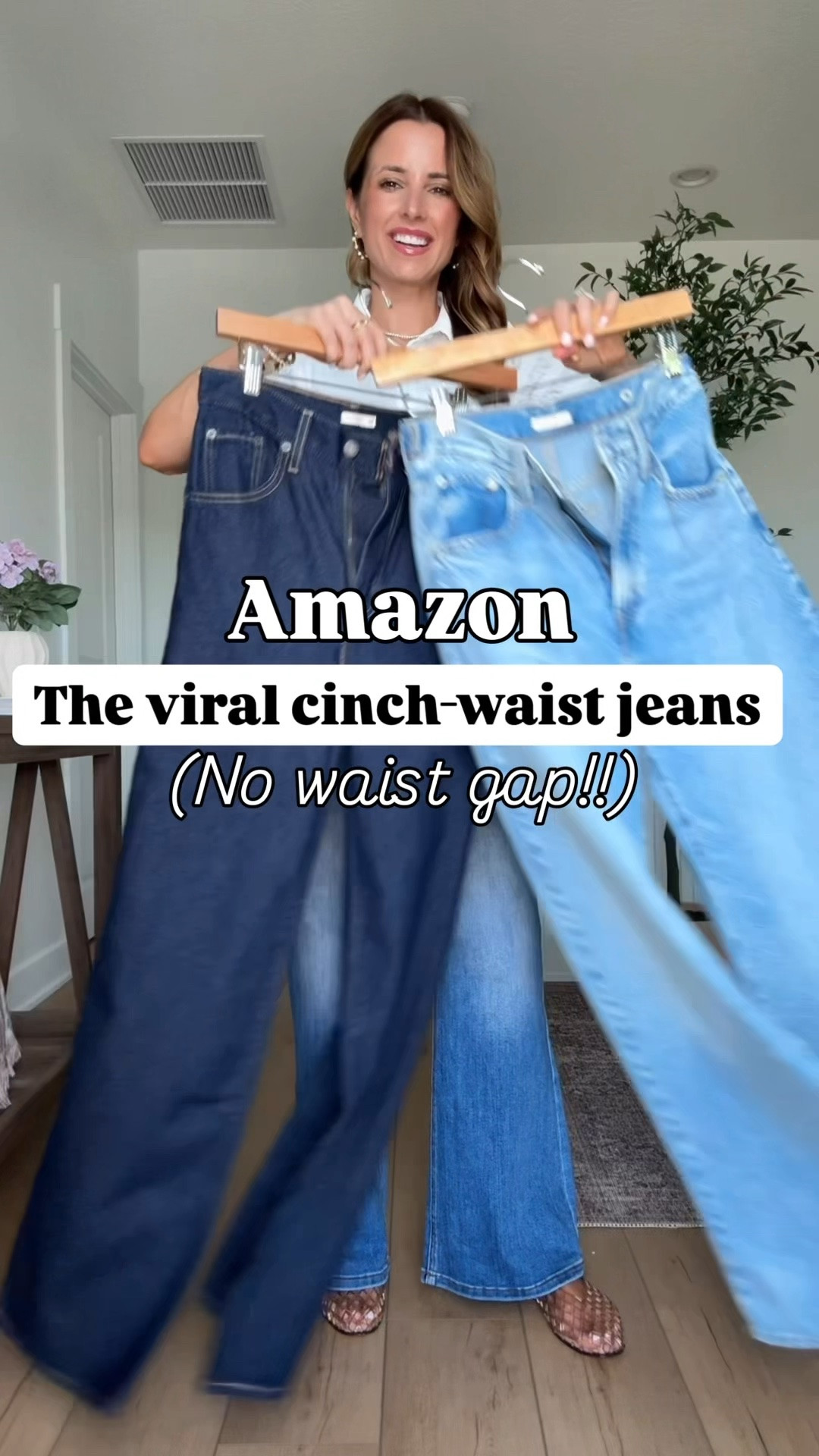 Amazon Levi waist jeans that eliminate the waist gap! Wearing sz 24 in color ‘invested indigo and ‘reign of the rinse’. Perfect for date night + the office + a concert, etc. runs a little long - I need a heel with these and I am 5’3. Date night outfit. Spring outfit. Summer outfit. Concert outfit. Elevated casual. Vacation outfit. Travel outfit.

#LTKootd #LTKgrwm #LTKPetite