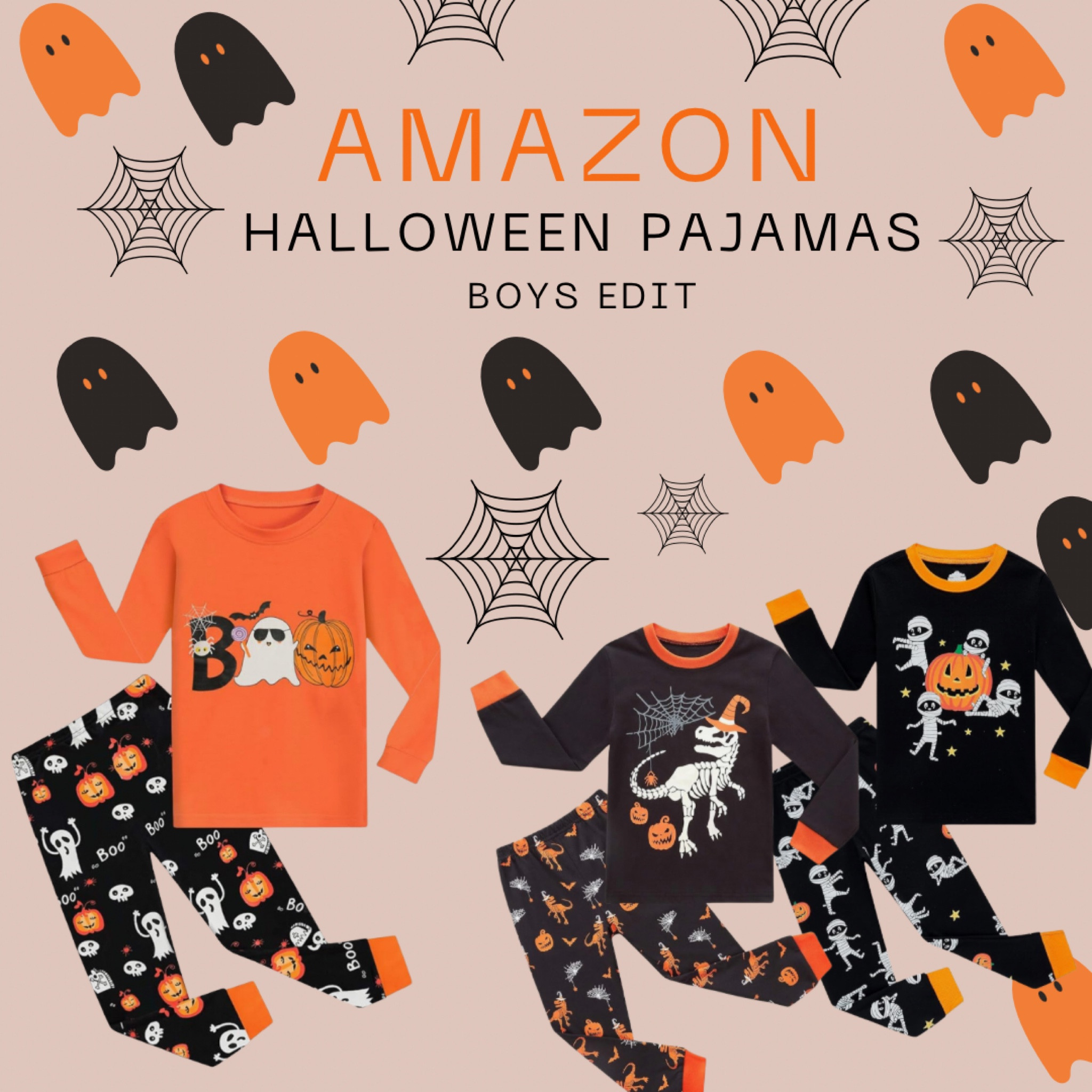 Halloween pajamas 🕷️ 
Boys edit 🫶🏻

#LTKStyleTip #LTKSaleAlert #LTKKids