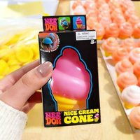 Handmade Cone Needoh Tricolor Ice Cream, Stress Relief Toy for Kids & Adults, Dopamine Color Matching NiceCream | AliExpress (US)
