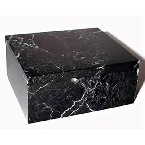 OneWorld Memorials Box Marble Keepsake Urns - Extra Small - Holds Up to 16 Cubic Inches of Ashes ... | Amazon (US)