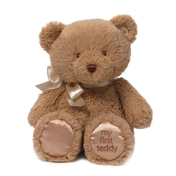 Baby GUND My 1st Teddy Bear Stuffed Animal Plush, Tan 10" | Amazon (US)
