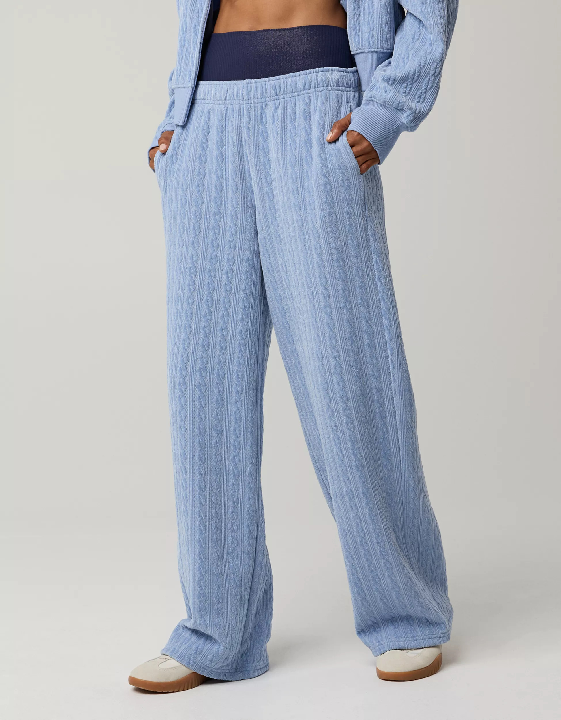 OFFLINE By Aerie Cable Lounge Trouser | Aerie