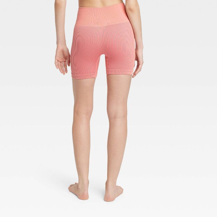 Women's Ribbed Seamless Bike Shorts - Colsie™ | Target