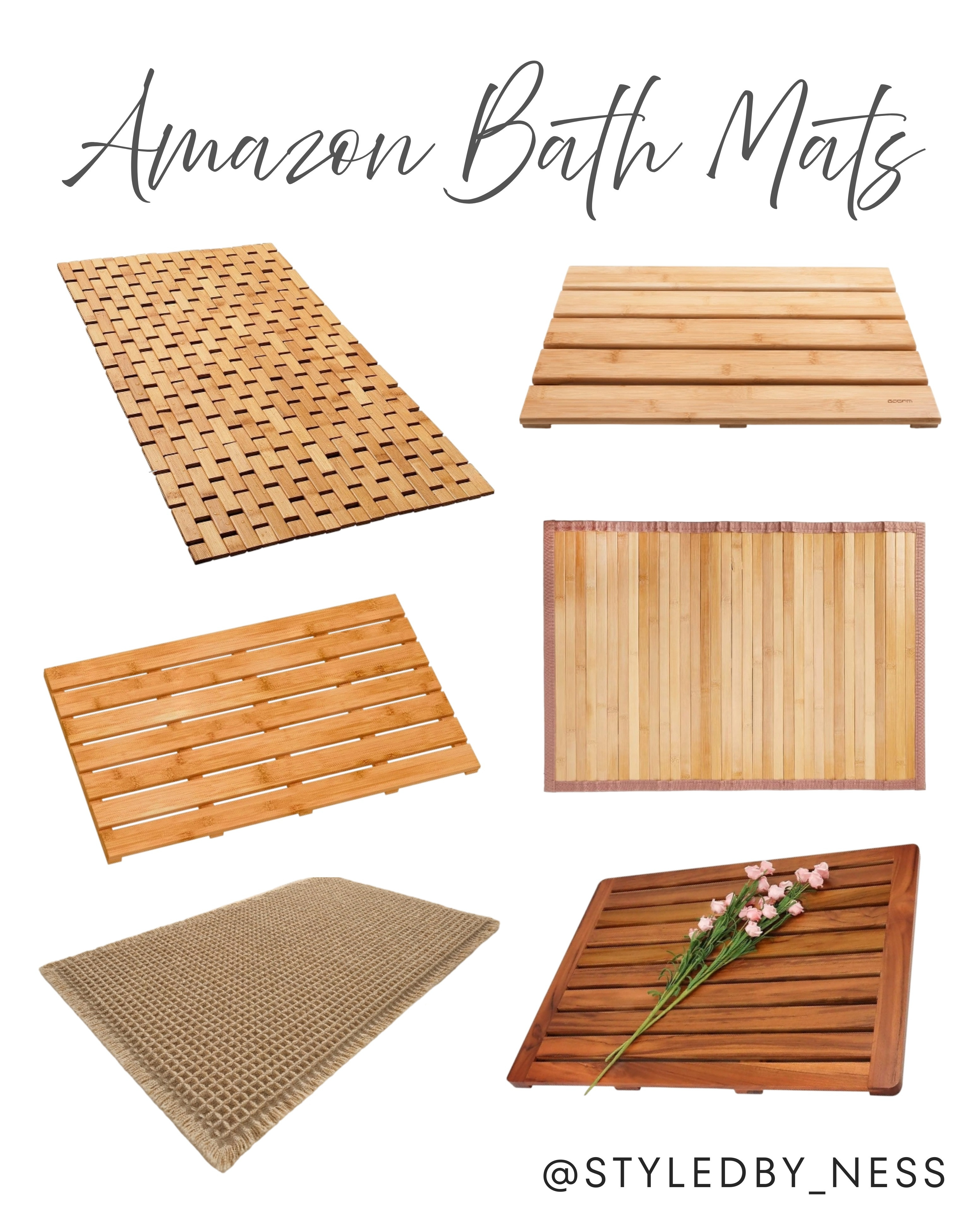 Transform your bathroom with these plush and absorbent Amazon bath mats. Combining ultimate comfort with a modern aesthetic, these top-rated essentials are a quick way to refresh your space. Click the link in bio to shop these bathroom favorites! #BathDecor #AmazonHome #BathroomEssentials 

 #LTKdayinmylife #LTKHome #LTKSaleAlert