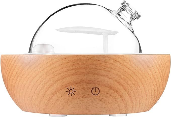 Kakoda Glass Essential Oil Diffuser,Real Wood Base,The 2023 Upgrade Aromatherapy Diffuser,Aroma D... | Amazon (US)