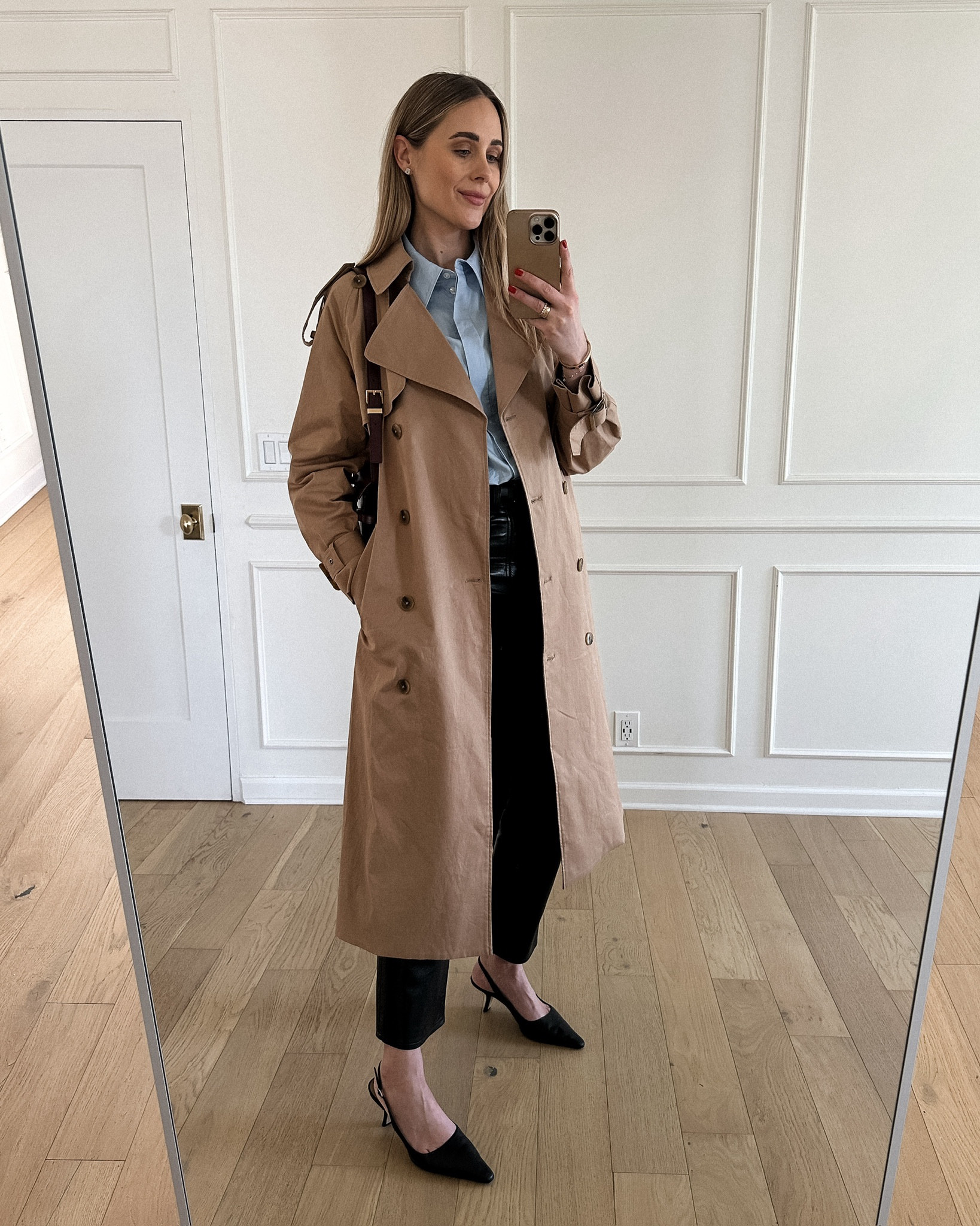 Long trench coat outfit (wearing a 4) 

#LTKover40 #LTKfindsunder100 #LTKstyletip