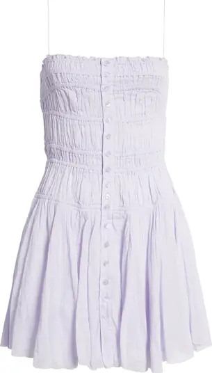 Free People Lausanne Smocked Sleeveless Dress | Nordstrom | Nordstrom