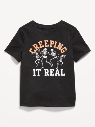 Matching Short-Sleeve Halloween Graphic T-Shirt for Toddler | Old Navy (US)