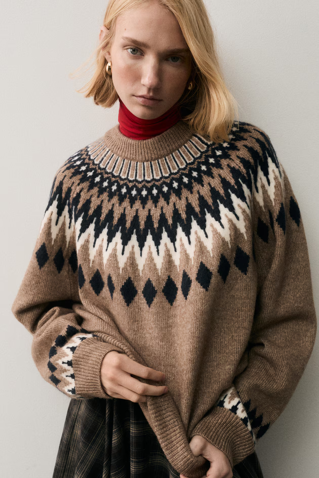 Jacquard-Knit Sweater | H&M (US + CA)