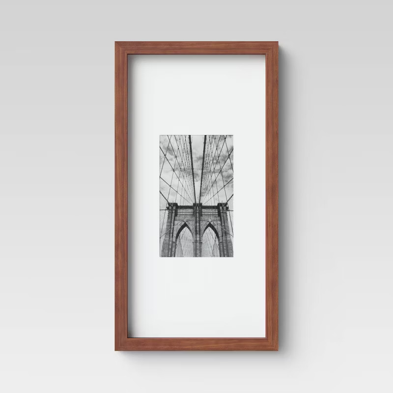 Mid Tone Single Image Picture Frame Brown - Project 62™ | Target