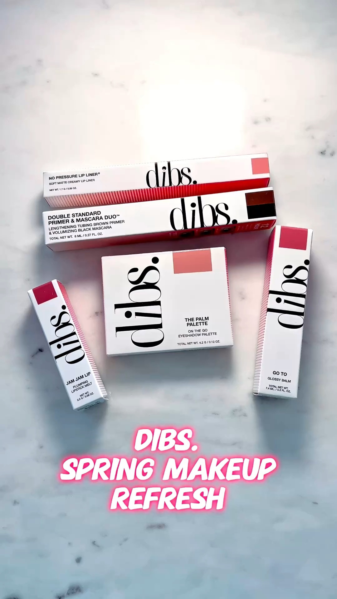 💄DIBS BEAUTY: #ad Refresh your face for spring with DIBS. #dibsbeauty @DIBS Beauty 

🎨I’m sharing beautiful eyeshadow palettes, mascara, lipstick, glossy lip balm and lip liner.

💋You’re sure to find all the colors that you love. I sure did!

Eyeshadow - The Palm Pallette Peaches In Hand
Mascara - Double Standard Primer & Mascara Duo
Glossy Balm - Strawberry Summer
Jam Jam Lip - Raspberry Marmalade 
No Pressure Lip Liner - Girl Talk

#dibs #springbeauty @jtstjtst11


#LTKSeasonal #LTKOver40 #LTKselfcare #LTKU #LTKTravel #LTKBeauty #LTKMidsize #LTKSwim #LTKFestival #LTKWedding