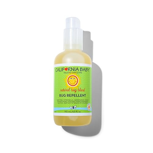 California Baby Natural Bug Spray | DEET Free Mosquito Repellent | Baby + Kids Bug Spray | Citronella Spray | Great Smell | 192 mL / 6.5 oz. | Amazon (US)