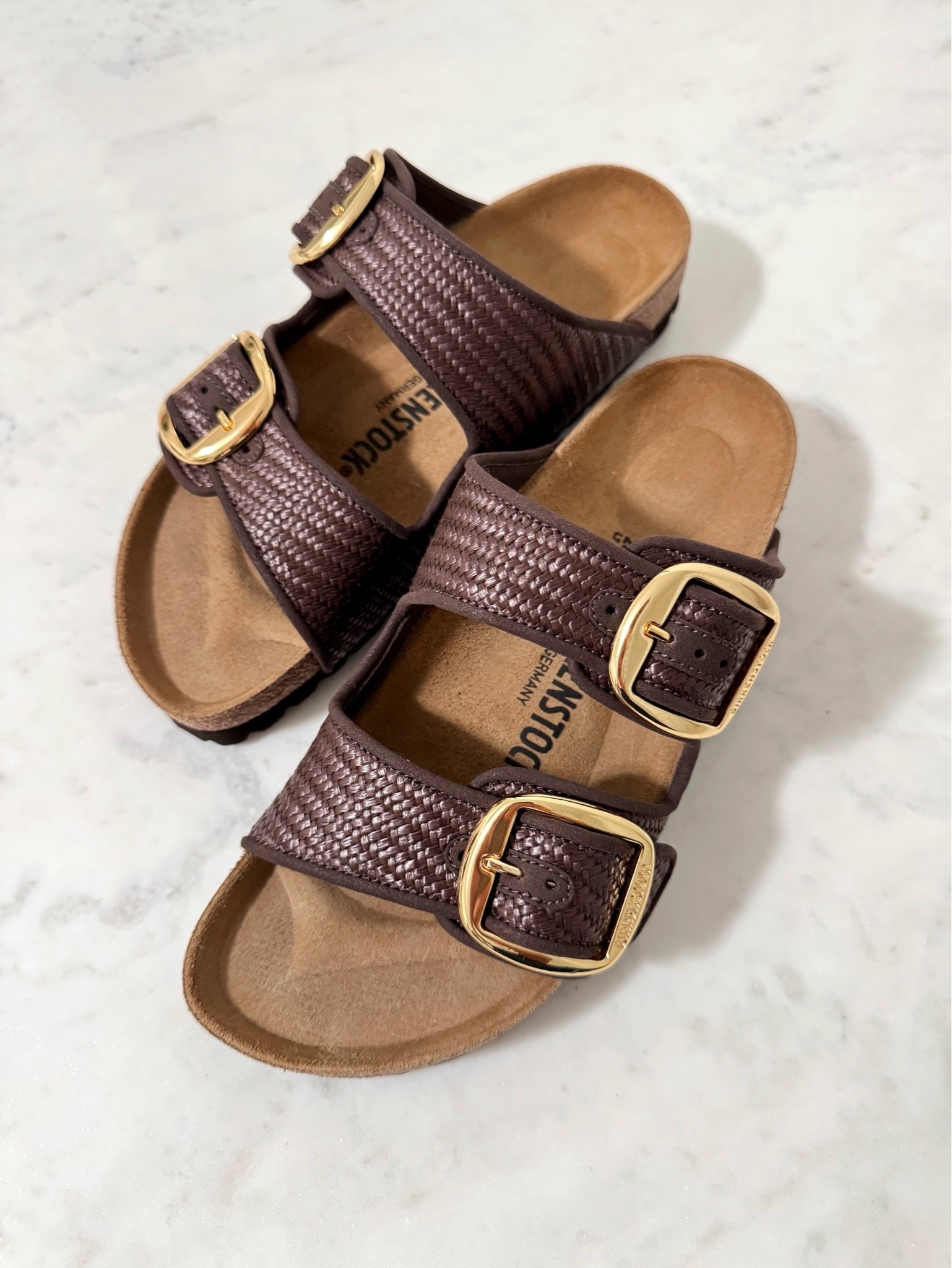 The chicest Raffia Birkenstocks I’ve ever seen! 🤎🤩 They come in a light tan version as well! I wear size 7/7.5 in this style and I’m a true 7.5! 

Birkenstocks, summer outfits, summer sandals

#LTKootd #LTKmomlife #LTKgrwm