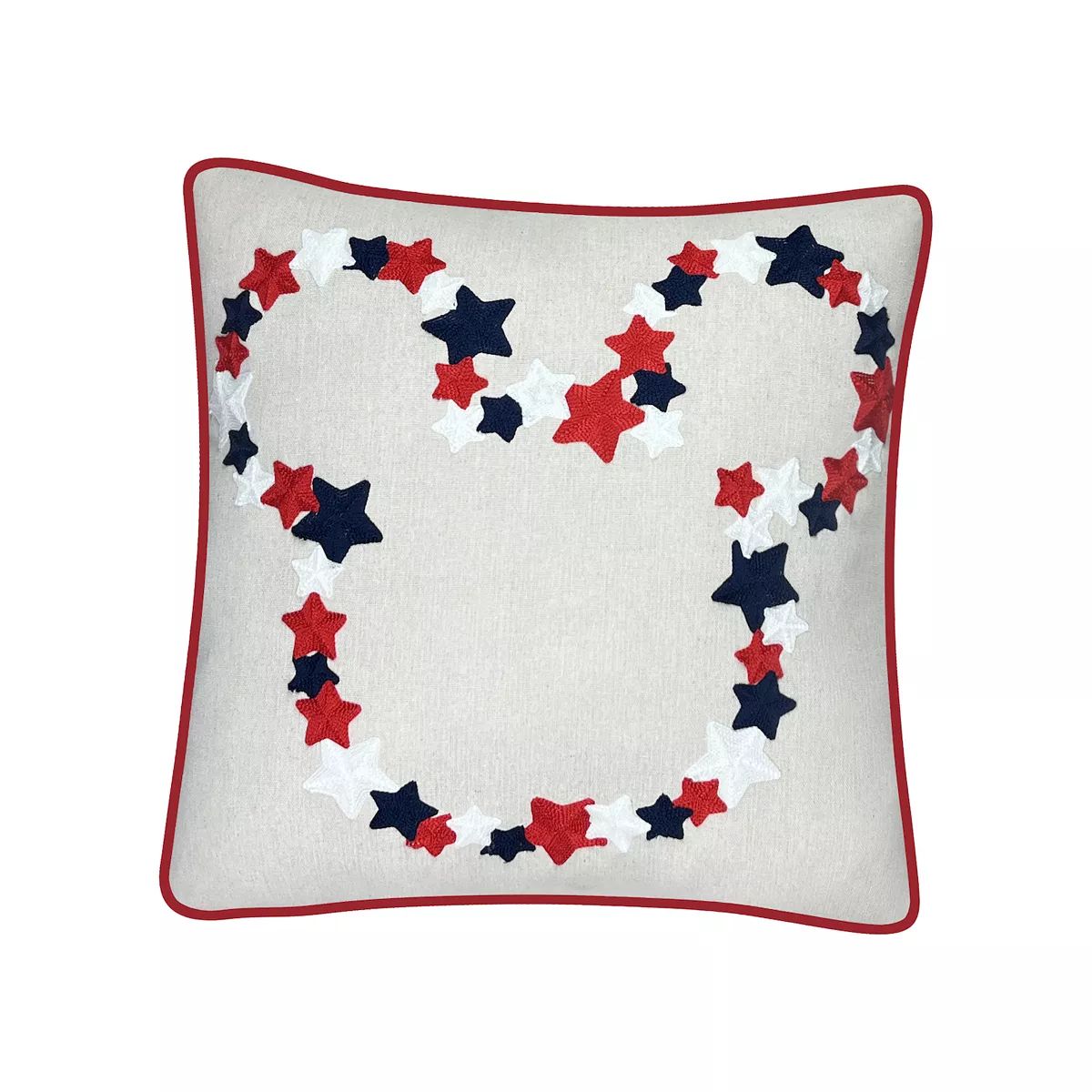 Disney's Mickey Mouse Star Head Outline Throw Pillow by Celebrate Together™ Americana | Kohl's