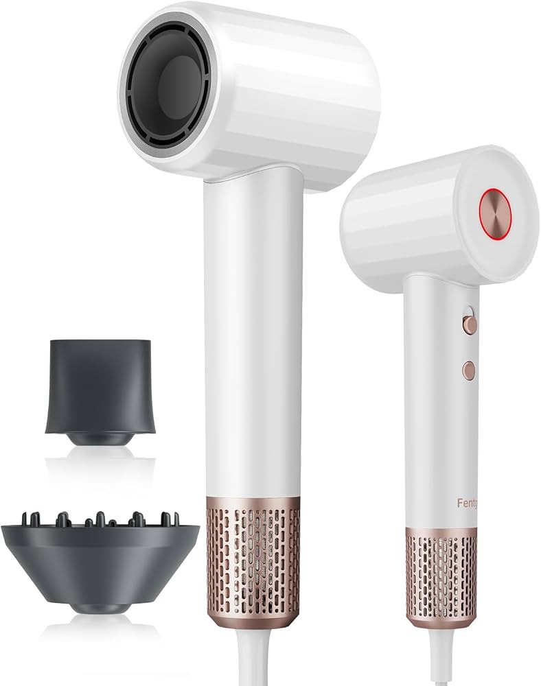 Fentgo travel thermo-control Ionic Hair Dryer              
 Plastic  

 1500 watts | Amazon (US)