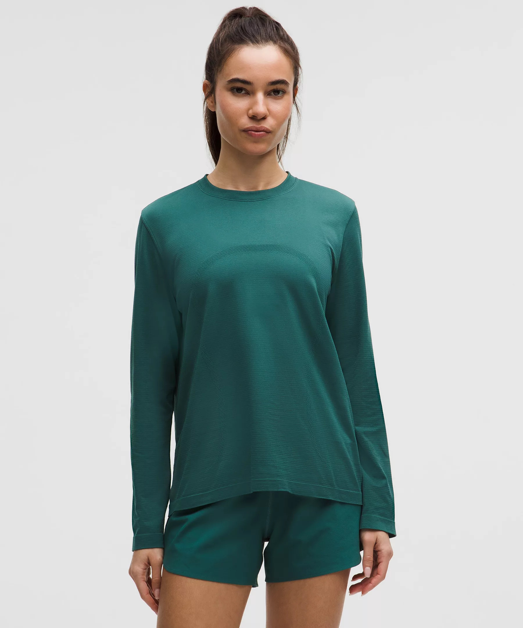 Swiftly Relaxed Long-Sleeve Shirt Hip Length | Lululemon (US)