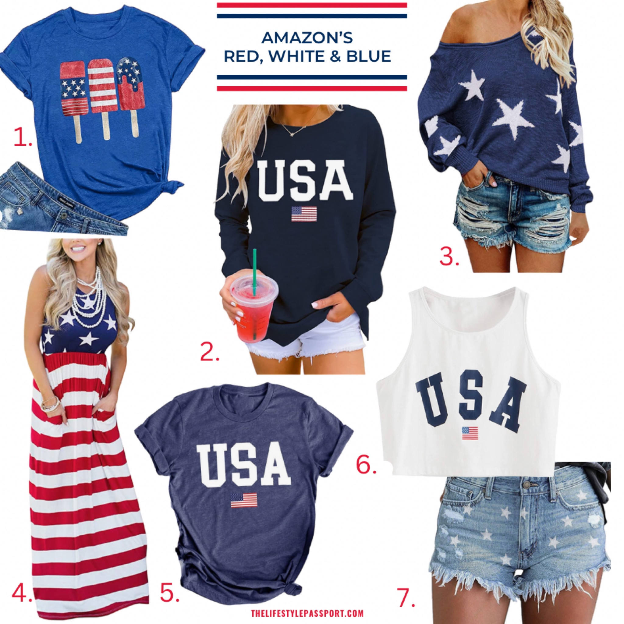 Memorial Day & July 4th Outfits.

TheLifestylePassport.com

#LTKunder50 #LTKstyletip #LTKSeasonal