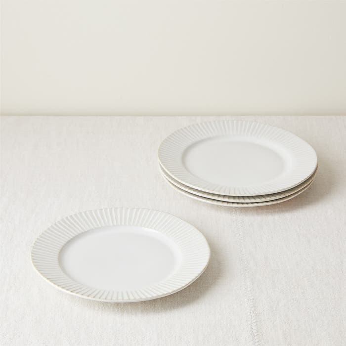 Set of 4 Fluted Salad Plates | Nordstrom