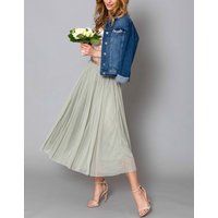 Constant Love® Midi Long Grey Green Tulle Skirt - Bridal Wedding Registry Office | Etsy (UK)