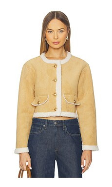 BLANKNYC Cropped Jacket in Ahead Of The Clouds from Revolve.com | Revolve Clothing (Global)