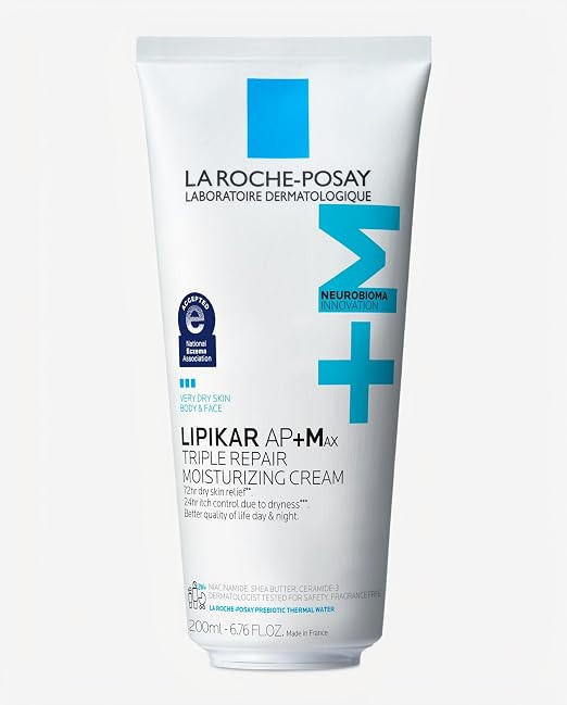 La Roche-Posay Lipikar AP+MAX Triple Repair Moisturizing Body Cream | Amazon (US)