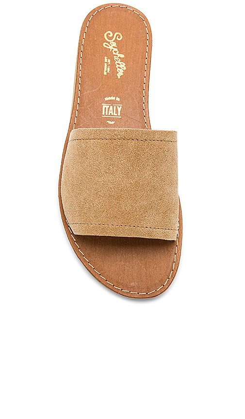 Seychelles Leisure Slide in Tan Suede | Revolve Clothing (Global)
