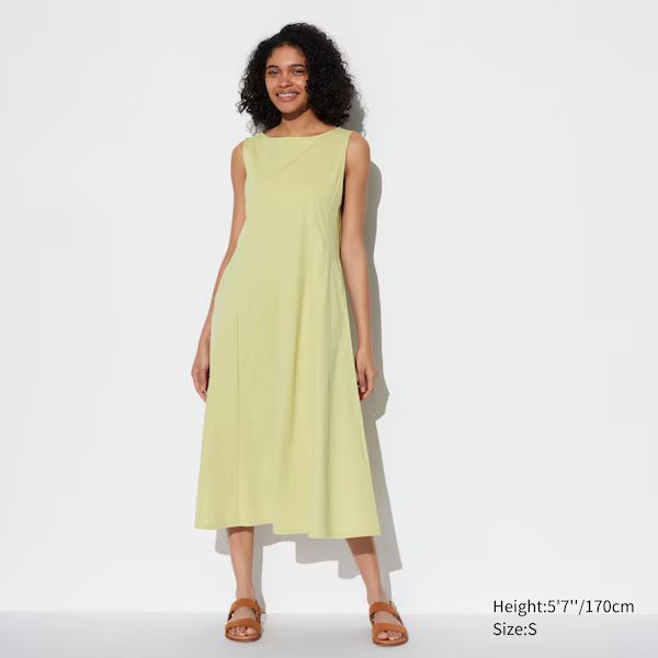 Ultra Stretch AIRism Sleeveless Dress | UNIQLO (US)