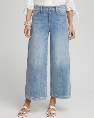 High Rise Wide Leg Cropped Denim | Chico's