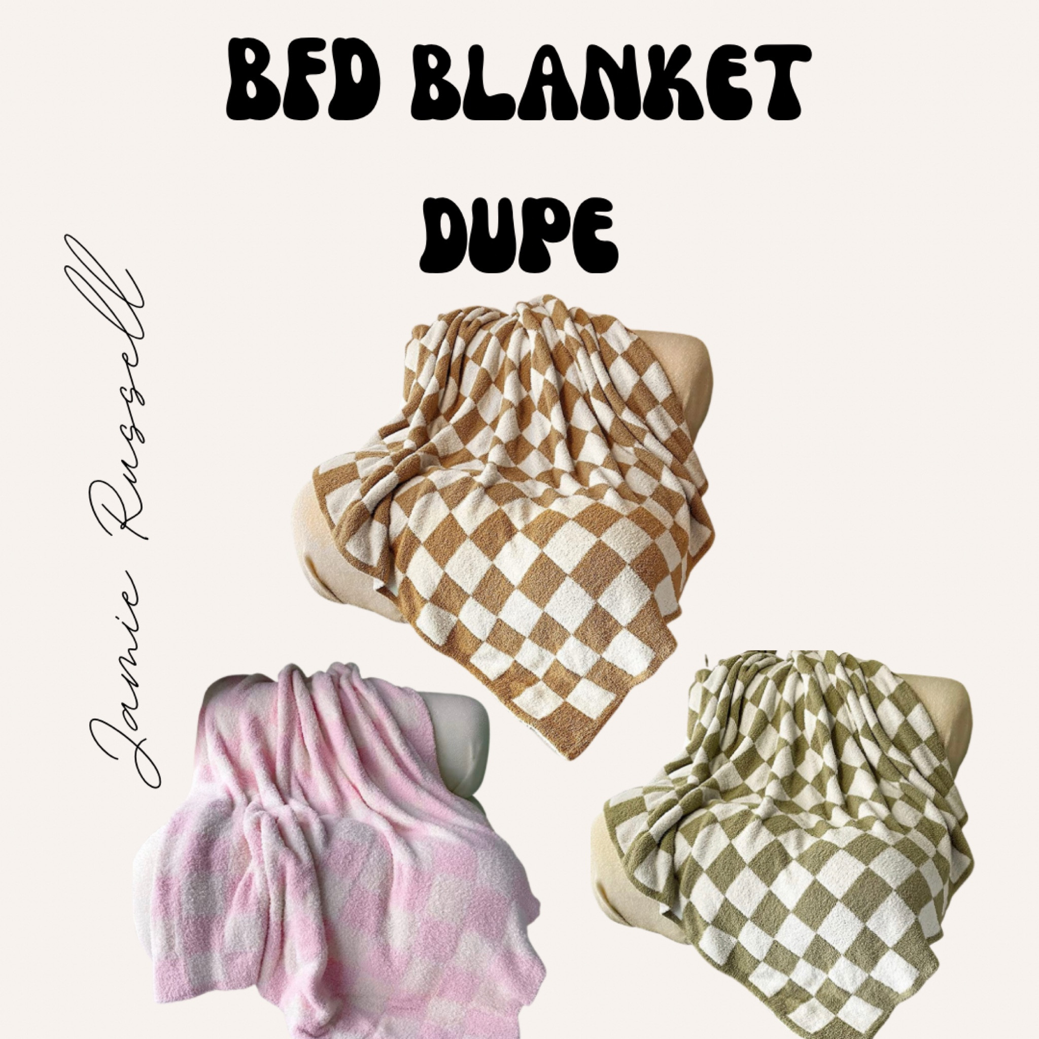 The best checkered blanket dupe EVER — Comes in 3 colors, too. The perfect Amazon find! 

#LTKGiftGuide #LTKhome #LTKHoliday