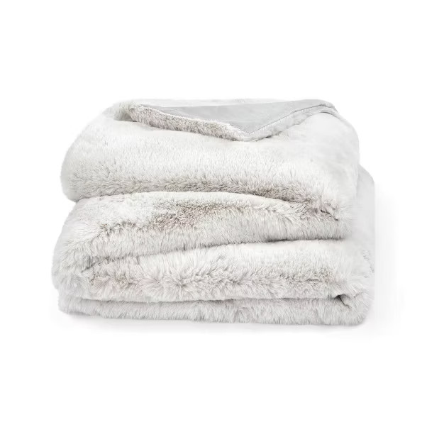 Oversized 50" x 70" Faux Fur Throw | Bokser Home | Target