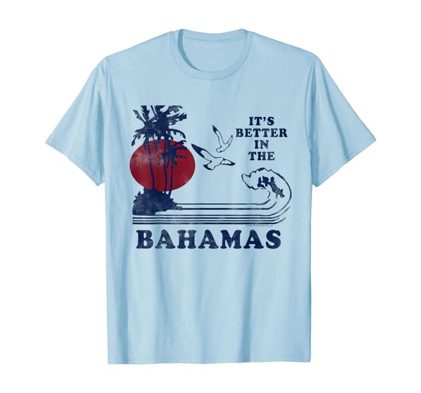 It's Better in the Bahamas Vintage 80s 70s T-Shirt | Amazon (US)