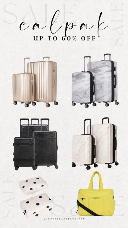 Calpak Travel up to 60% off luggage set luggage sale duffel bag weekender bag travel essentials 

#LTKitbag #LTKtravel