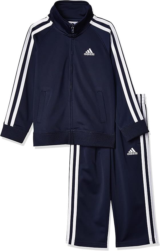 adidas Boys' Tricot Jacket & Pant Clothing Set | Amazon (US)