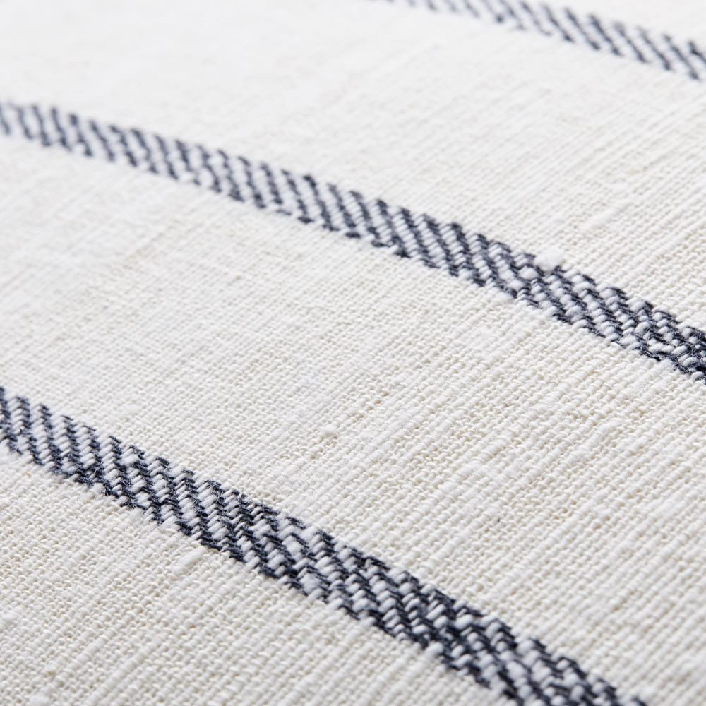 Cotton Silk Simple Stripe Pillow Cover | West Elm (US)
