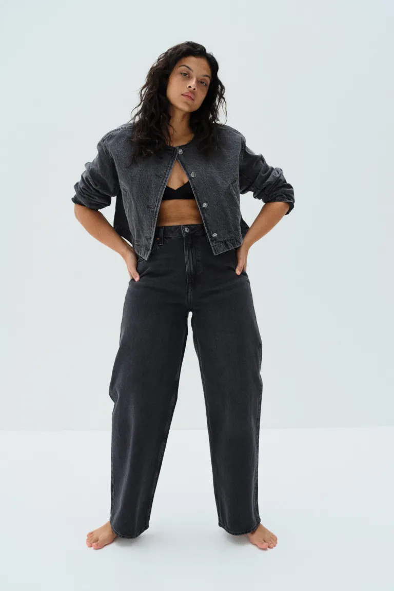 Curvy Fit Baggy High Jeans | H&M (US + CA)