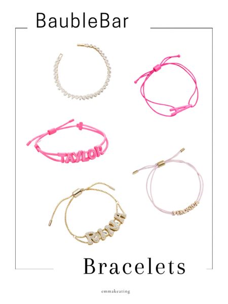 BaubleBar. BaubleBar bracelet. BaubleBar bracelets. Bauble Bar. Bauble Bar bracelets. Bauble Bar bracelet. Women’s accessories. Women’s jewelry. Women’s bracelets. Women’s bracelet. Girl accessories. Girl bracelets. Birthday gifts. Daughter’s birthday gift. Gift ideas. Daughter gifts. Friends gifts. Gifts for friends. Girls night out. Date night. Name bracelets. Monogram bracelets. 

#LTKFind #LTKstyletip #LTKunder100