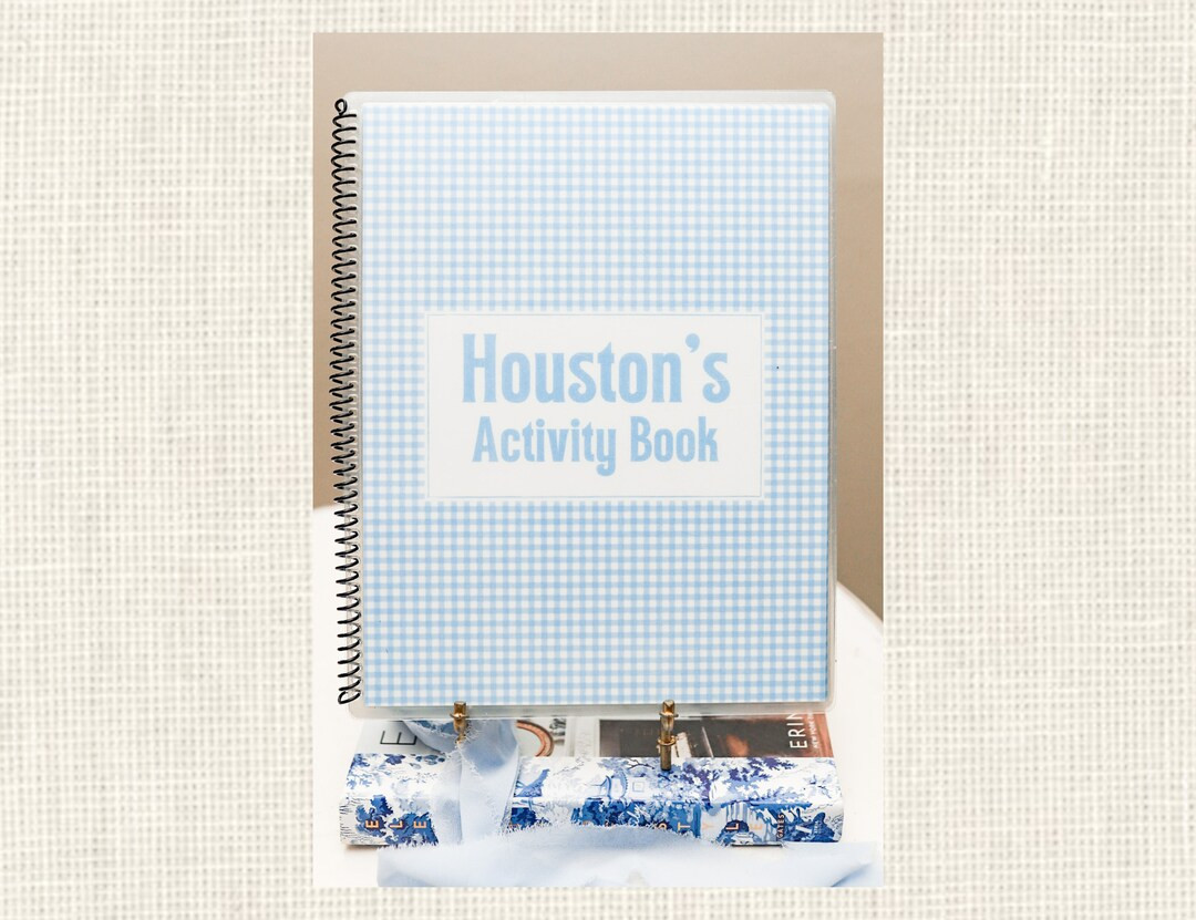 Tracing Activity Book Personalized Children's / Church, Restaurant, Car Activity for Kids - Etsy | Etsy (US)