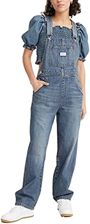 Levi's womens Premium Vintage Overalls | Amazon (US)