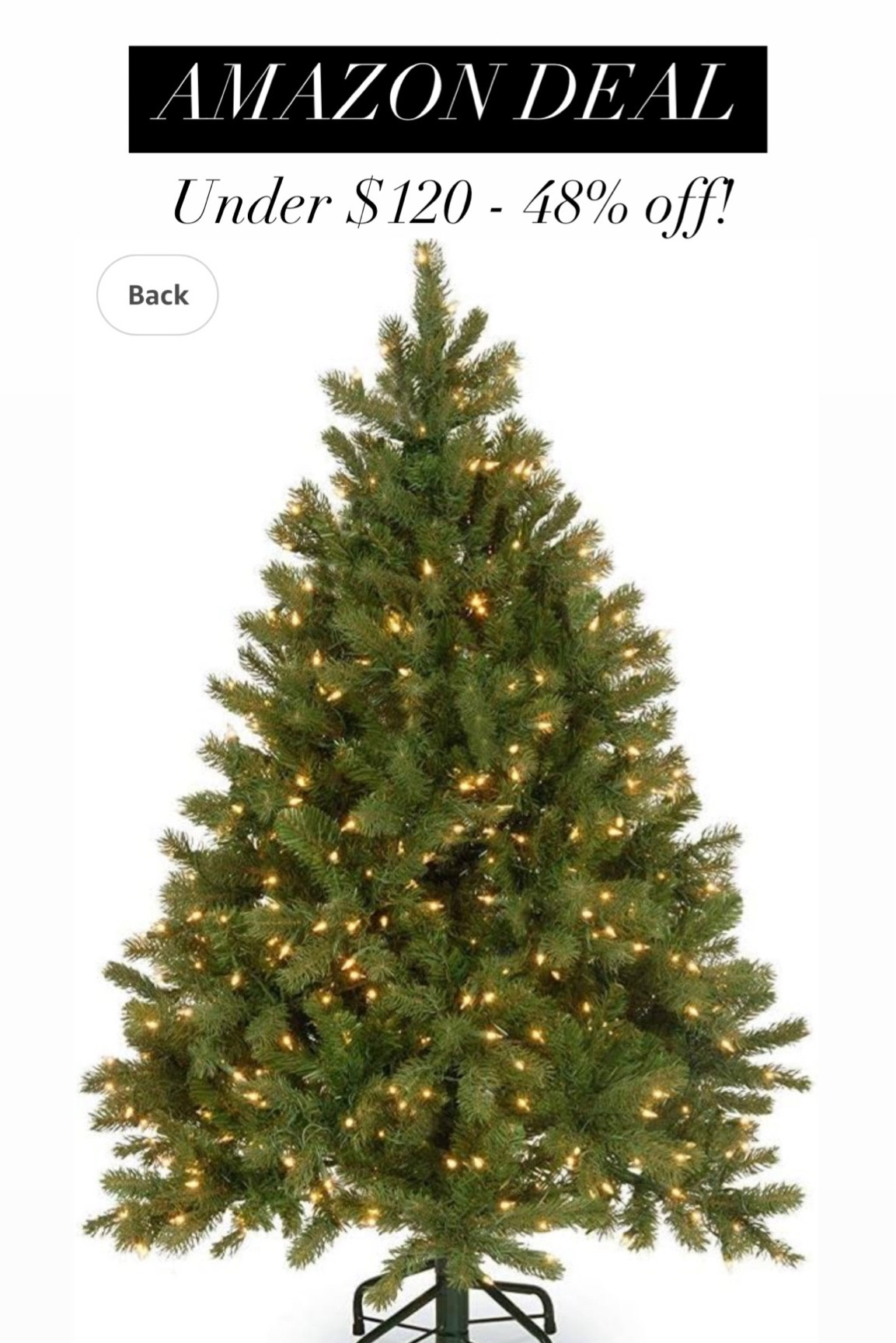 Christmas tree, amazon deals 

#LTKHoliday #LTKSeasonal #LTKSaleAlert