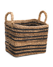 Small Banana Striped Storage Basket | Home | T.J.Maxx | TJ Maxx