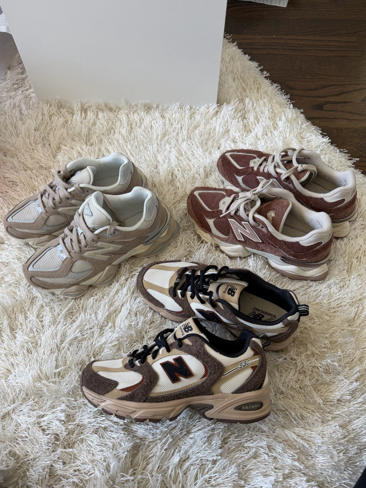Fall sneakers
New balance brown sneakers
Nude sneakers