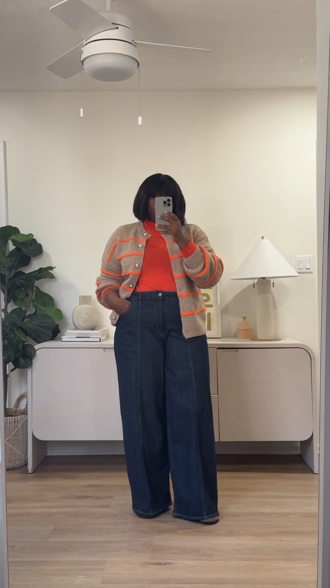 OOTD wide leg pants chunky cardigan 

#LTKSeasonal #LTKMidsize #LTKWatchNow