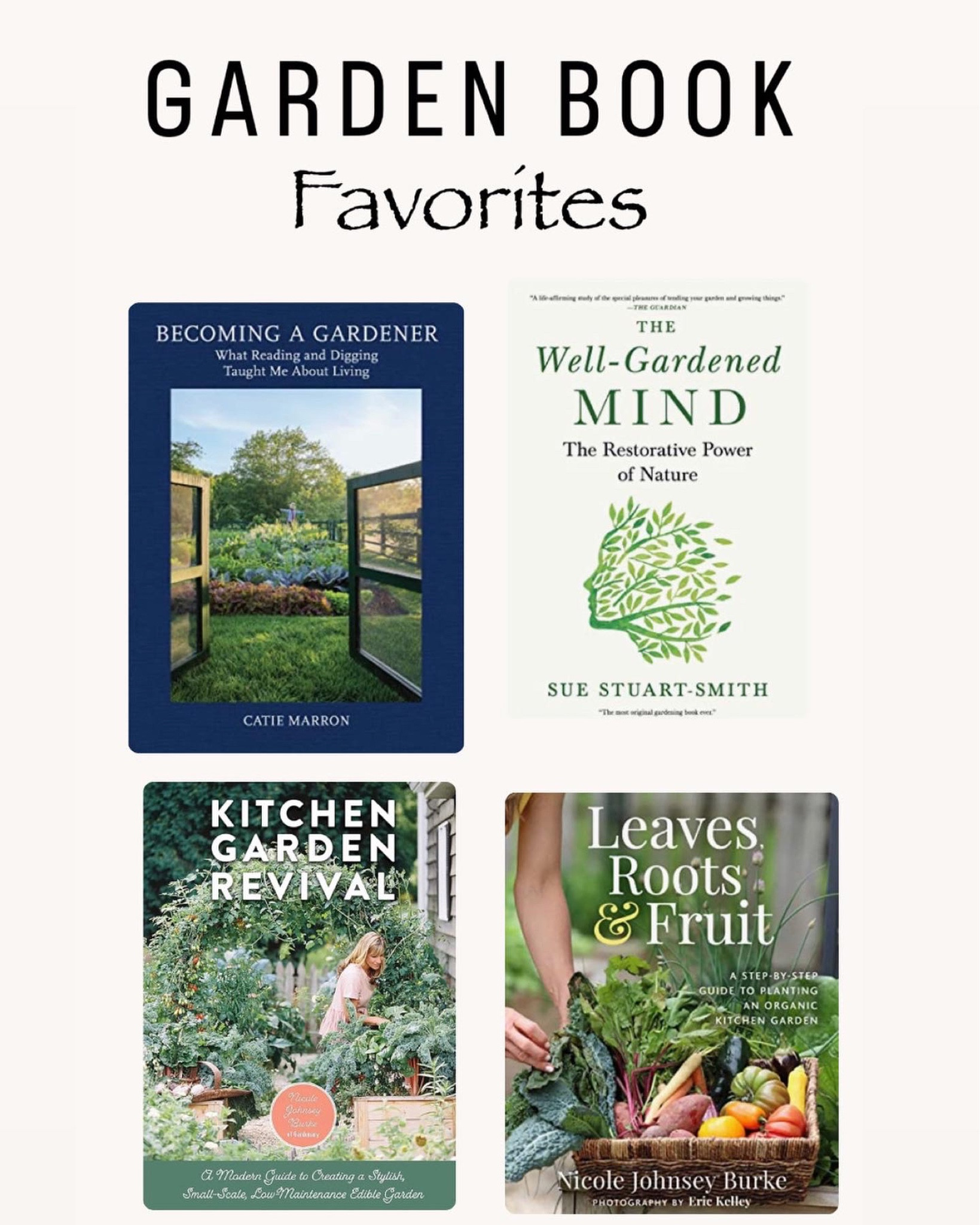 My favorite garden books as of late. Great gifts for the gardener in your life.



#LTKGiftGuide #LTKhome #LTKfindsunder50