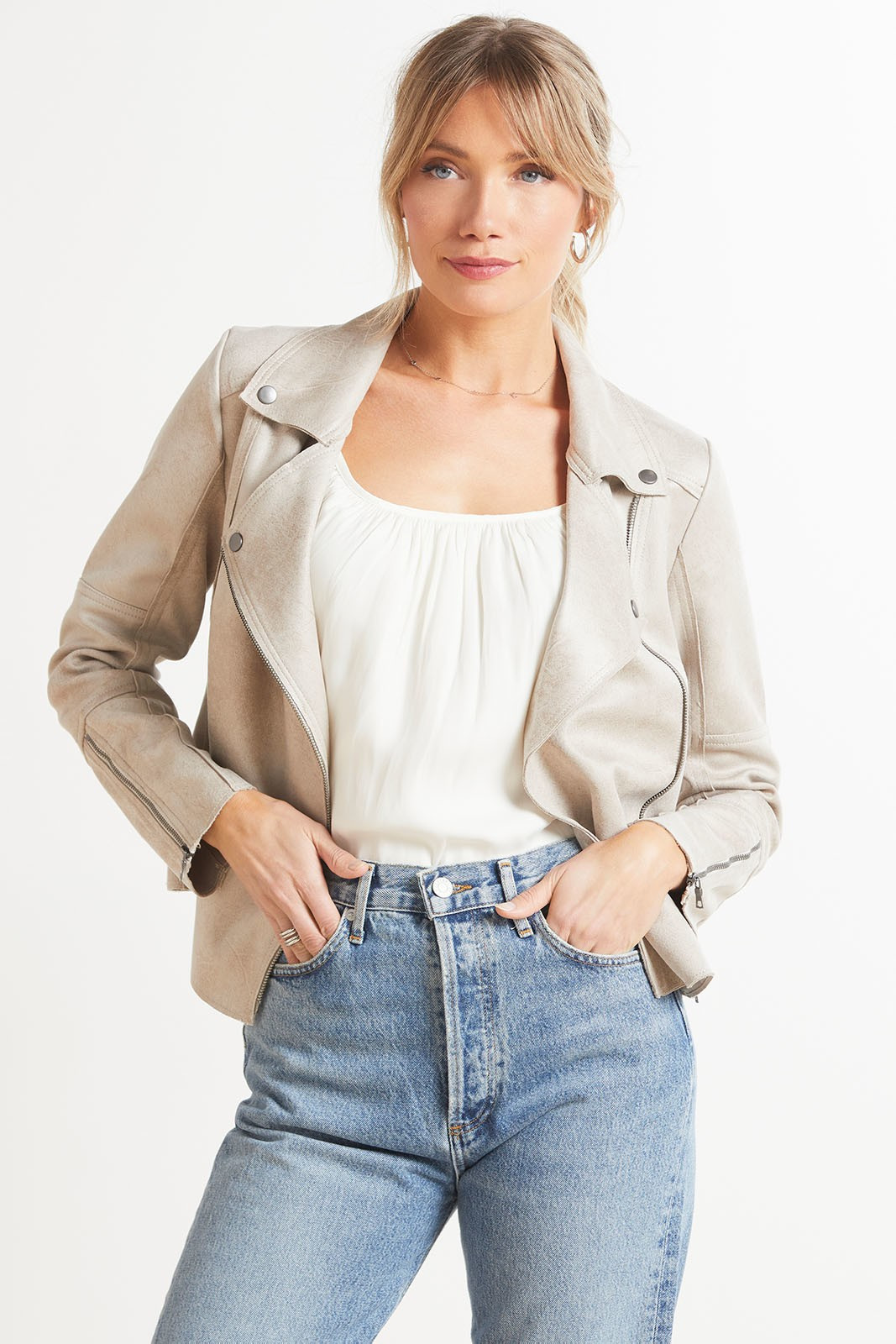 EVEREVE Marren Moto Jacket | EVEREVE | Evereve